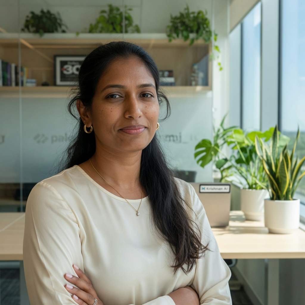 Maya Krishnan, founder of Simulith