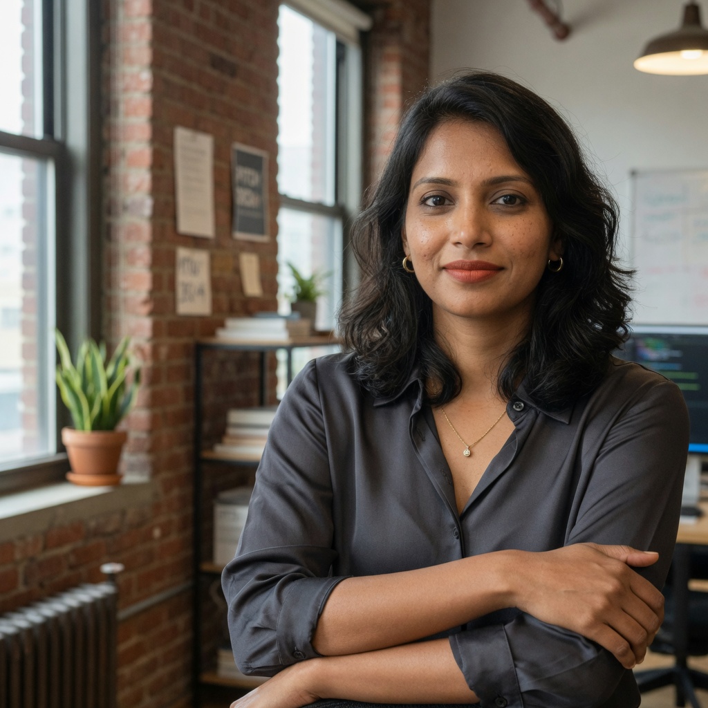 Priya Natarajan, founder of Trialex