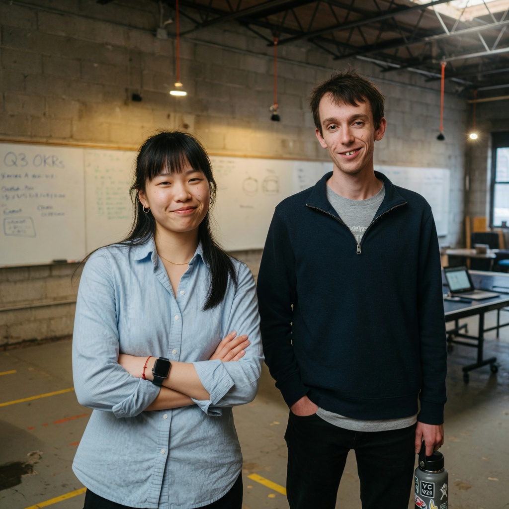 Mei Fang & Ryan Holt, founder of Swyft
